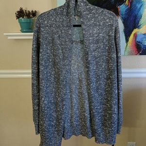 Open front long cardigan